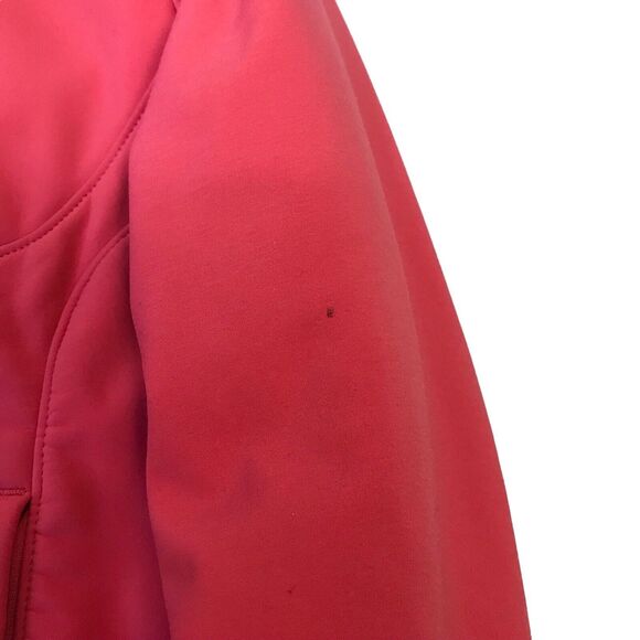 The‎ North Face Softshell Jacket F11 AMVX T183 Fleece Lined Full Zip Pink S - Picture 13 of 16